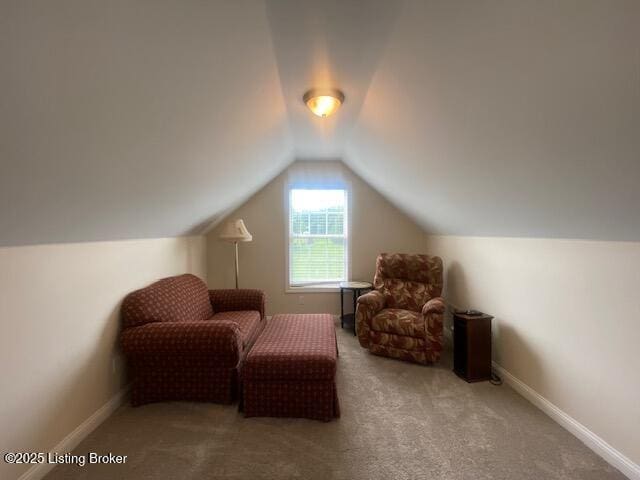 1013 Mallards Cv, Bardstown, KY 40004 - living area featuring lofted ceiling and carpet floors