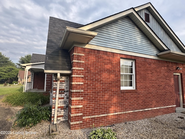 1103 Foxfire Rd, Bardstown, KY 40004 - view of home's exterior featuring brick siding
