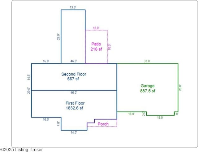 1103 Foxfire Rd, Bardstown, KY 40004 - view of home floor plan