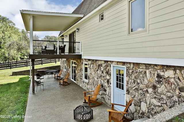1416 Taylor Wood Rd, Simpsonville, KY 40067 - view of patio / terrace