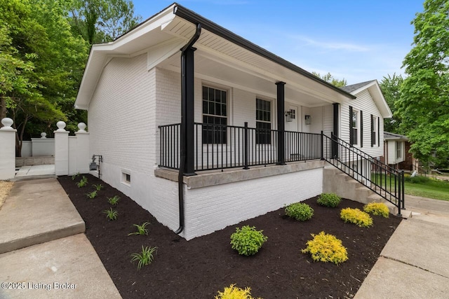 4205 Cottagehill Rd, Louisville, KY 40299 - view of front of house with a porch and brick siding
