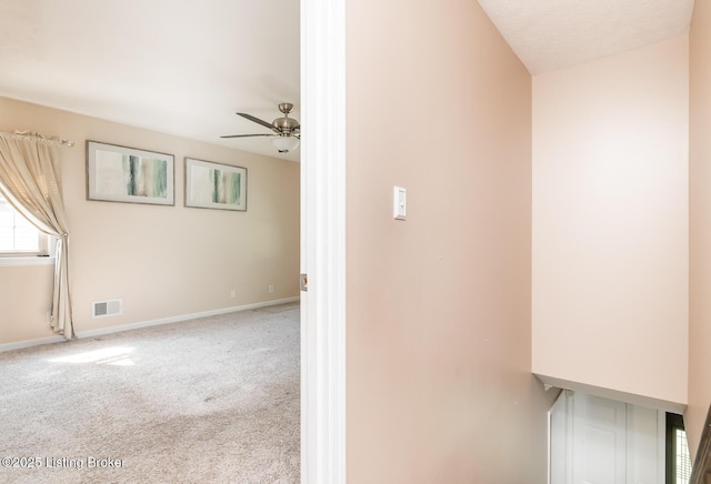 1311 Pollitt Ct, Louisville, KY 40223 - carpeted spare room with ceiling fan and baseboards