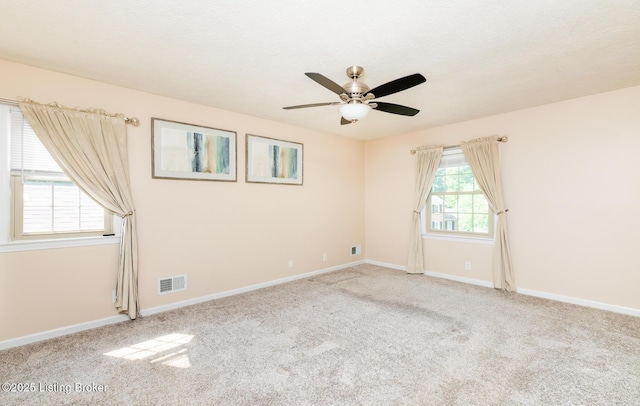 1311 Pollitt Ct, Louisville, KY 40223 - carpeted spare room with baseboards and ceiling fan