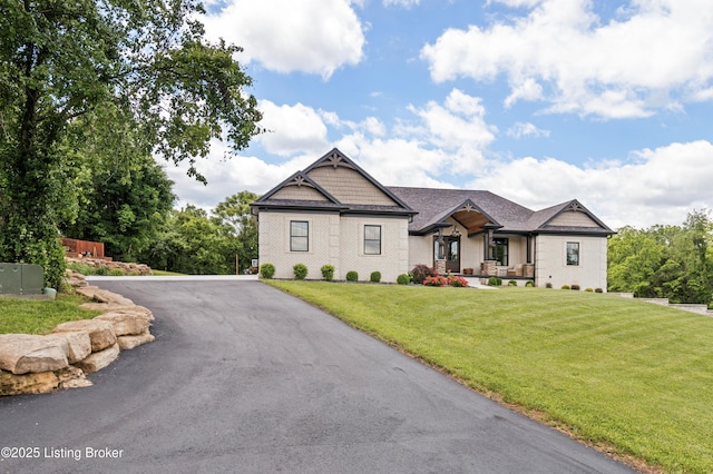 10 Ora Brent Ln, Bardstown, KY 40004 - craftsman-style house featuring a front lawn and covered porch