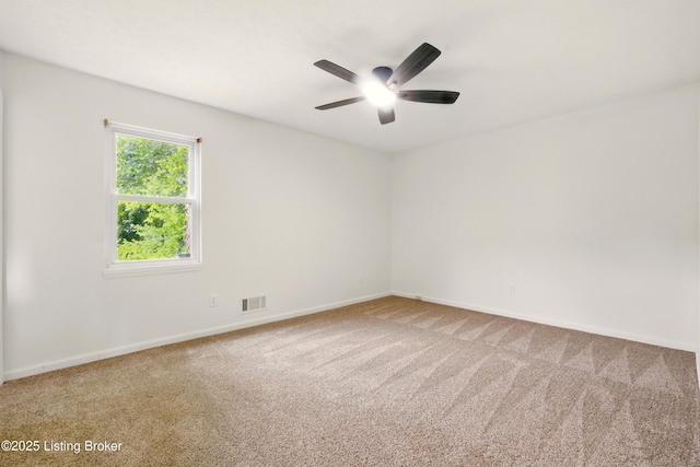5115 Stony Brook Dr, Louisville, KY 40291 - unfurnished room with carpet flooring, ceiling fan, and baseboards