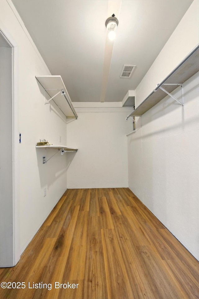 5115 Stony Brook Dr, Louisville, KY 40291 - walk in closet with wood finished floors