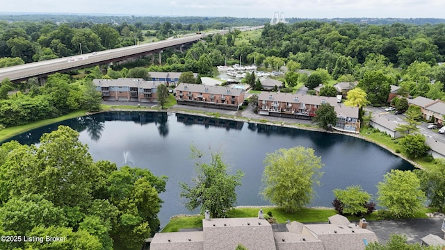 5531 Forest Lake Dr, Prospect, KY 40059 - bird's eye view of a large body of water