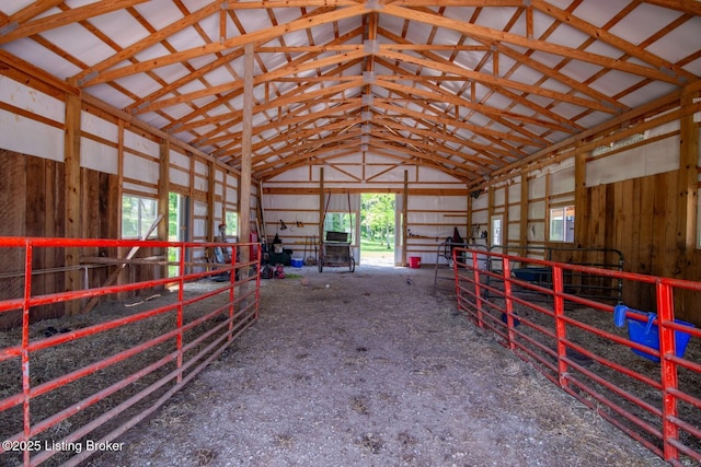 3412 Boyds Knob Rd, Munfordville, KY 42765 - view of horse barn