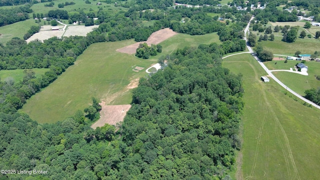 3412 Boyds Knob Rd, Munfordville, KY 42765 - aerial overview of property's location with rural landscape