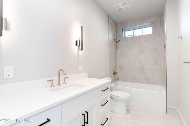 1576 Cherokee Rd Unit 1, Louisville, KY 40205 - bathroom featuring vanity, toilet, and  shower combination