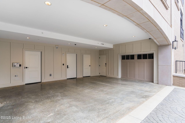 1576 Cherokee Rd Unit 1, Louisville, KY 40205 - garage with recessed lighting