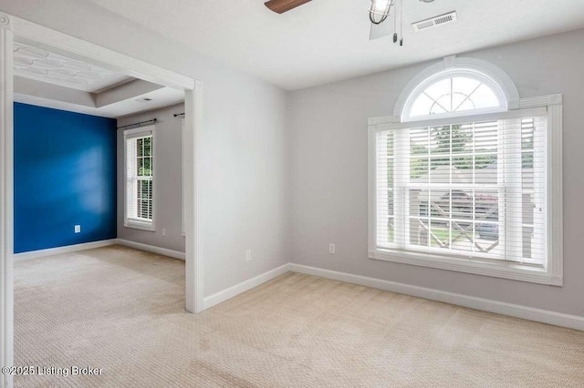 103 Deer Grove Ct, Elizabethtown, KY 42701 - carpeted empty room featuring baseboards, plenty of natural light, and ceiling fan