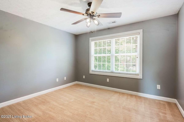 103 Deer Grove Ct, Elizabethtown, KY 42701 - unfurnished room with a ceiling fan, baseboards, and light carpet
