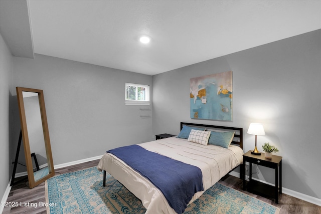 2300 Dundee Rd Unit 2, Louisville, KY 40205 - bedroom featuring wood finished floors, baseboards, and recessed lighting
