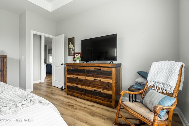 2824 Alder Wood Ln, La Grange, KY 40031 - bedroom with light wood-type flooring and baseboards