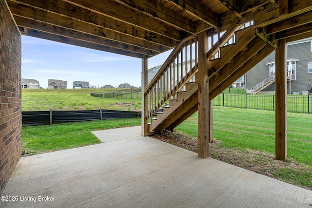 2824 Alder Wood Ln, La Grange, KY 40031 - view of patio featuring stairs