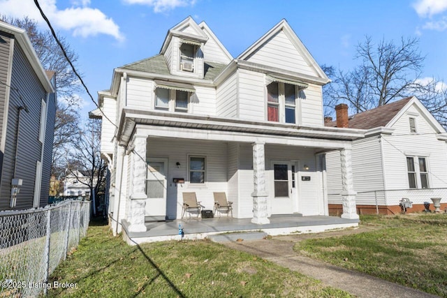 2733 Dumesnil St, Louisville, KY 40211 - view of front of home featuring covered porch
