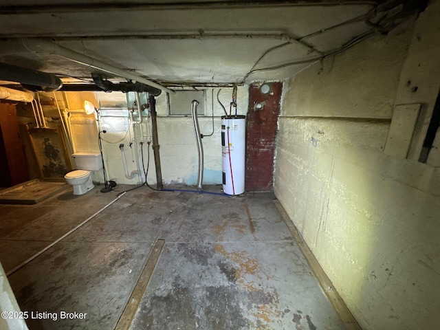3 Eutropia Ct, Louisville, KY 40208 - unfinished below grade area featuring water heater