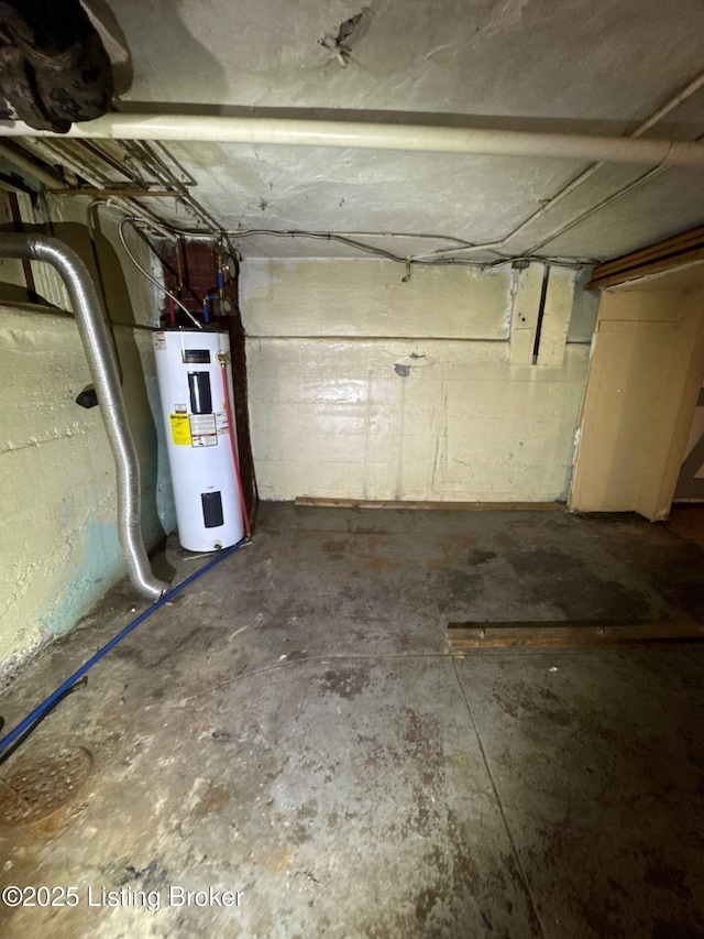3 Eutropia Ct, Louisville, KY 40208 - unfinished below grade area featuring water heater