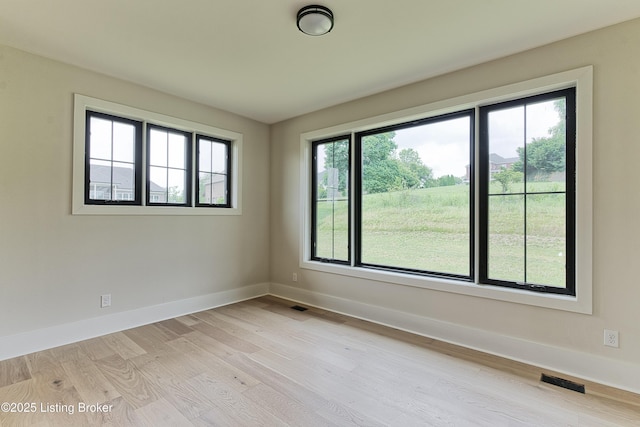 6609 Clore Lake Rd, Crestwood, KY 40014 - empty room featuring baseboards and light wood-style floors