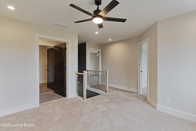 6609 Clore Lake Rd, Crestwood, KY 40014 - unfurnished bedroom with carpet floors and recessed lighting