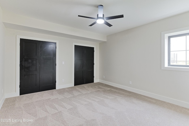 6609 Clore Lake Rd, Crestwood, KY 40014 - unfurnished bedroom with carpet flooring and ceiling fan