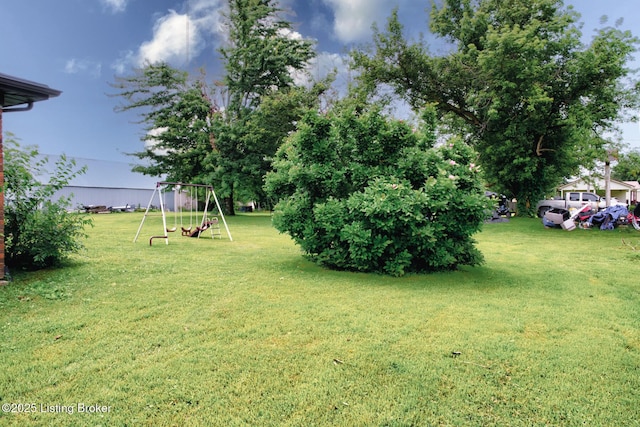 14499 S S Highway 259, Leitchfield, KY 42754 - view of green lawn featuring a playground