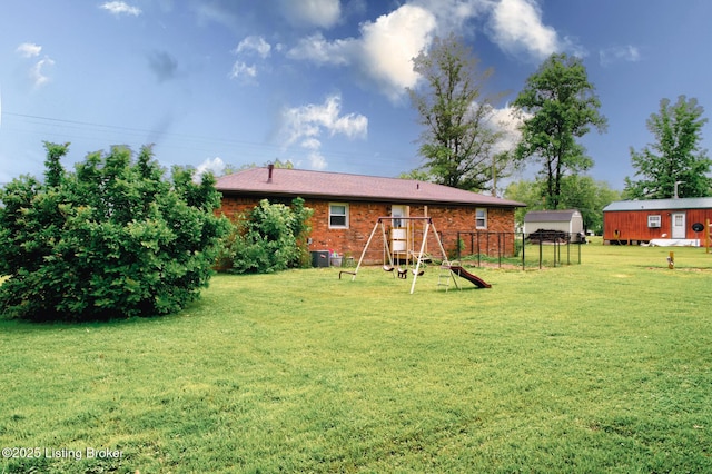 14499 S S Highway 259, Leitchfield, KY 42754 - back of house with brick siding