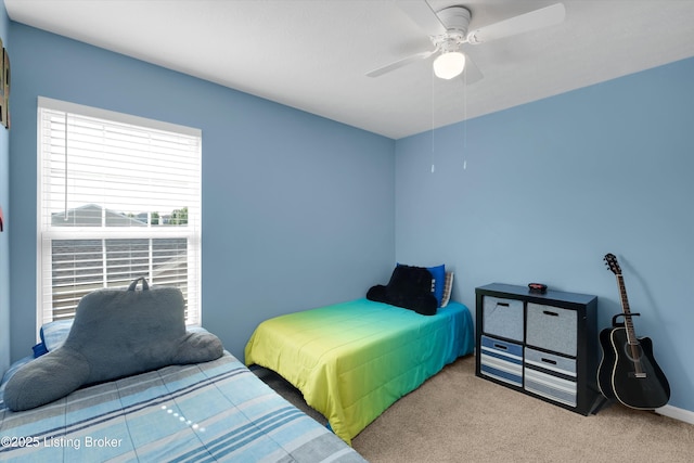 204 Greenleaf Dr, Elizabethtown, KY 42701 - carpeted bedroom featuring ceiling fan