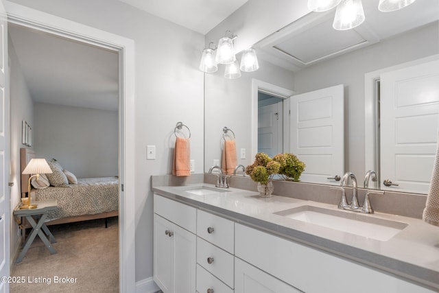 17716 Shakes Creek Dr, Fisherville, KY 40023 - ensuite bathroom featuring double vanity