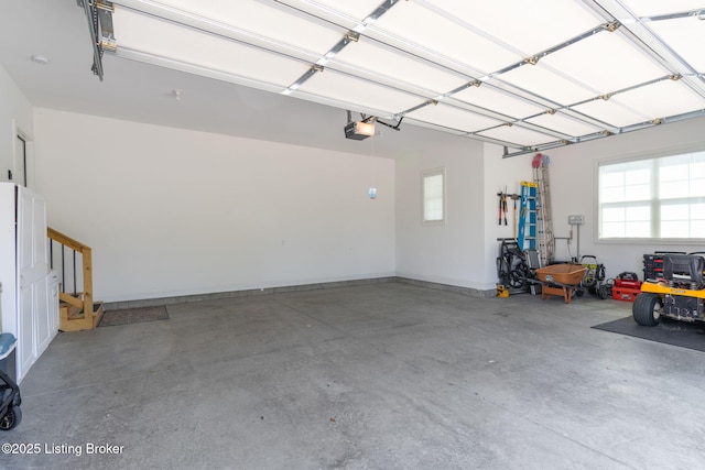 17716 Shakes Creek Dr, Fisherville, KY 40023 - garage with a garage door opener