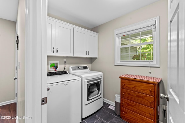 162 Penny Royal Ln, Brandenburg, KY 40108 - laundry room with washing machine and dryer, cabinet space, and baseboards