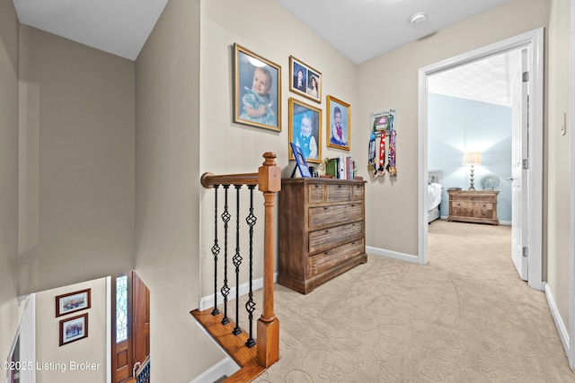 6400 Cedar Branch Ct, Louisville, KY 40291 - hall featuring carpet and baseboards