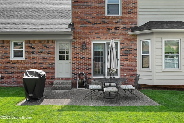 6400 Cedar Branch Ct, Louisville, KY 40291 - view of patio with a grill