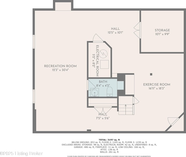 6400 Cedar Branch Ct, Louisville, KY 40291 - view of room layout