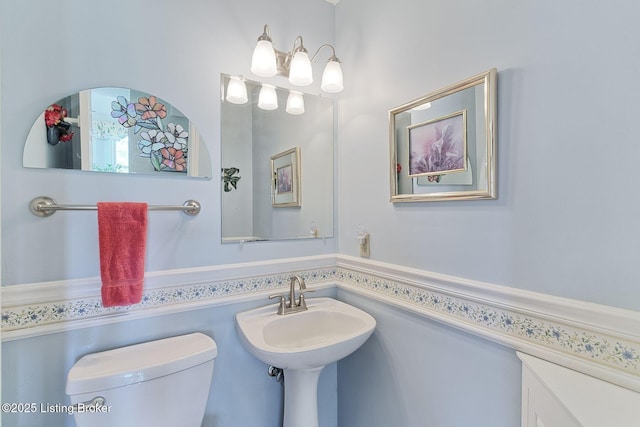 348 Old Stone Dr, Simpsonville, KY 40067 - half bath featuring toilet