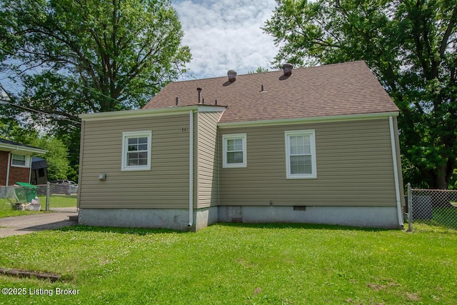1115 Springview Dr, Louisville, KY 40219 - rear view of property