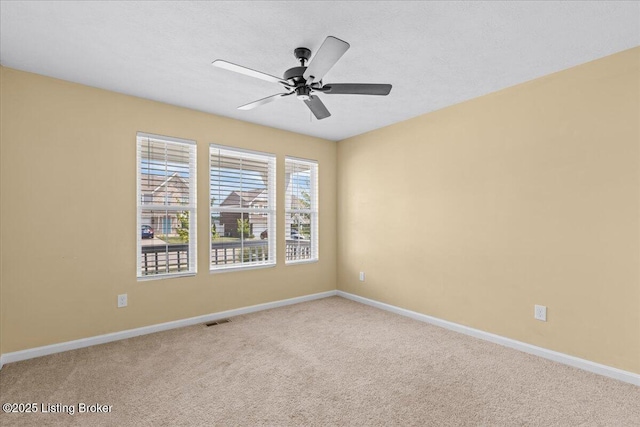 11210 Remembrance Ln, Louisville, KY 40229 - spare room featuring carpet and a ceiling fan
