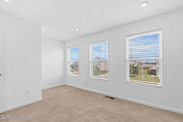 11210 Remembrance Ln, Louisville, KY 40229 - carpeted spare room with baseboards and recessed lighting