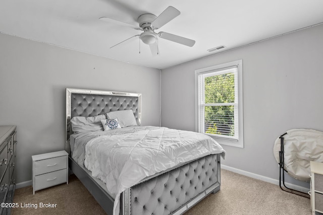 17411 Polo Run Ln, Louisville, KY 40245 - carpeted bedroom with baseboards and ceiling fan