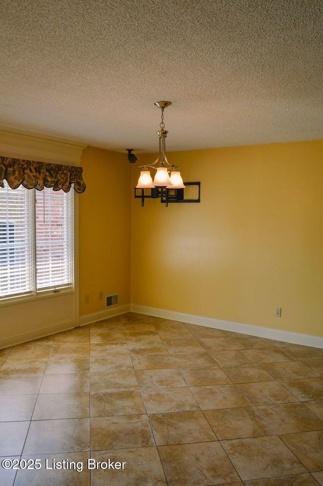 166 Castleton Dr, Bardstown, KY 40004 - unfurnished room featuring a textured ceiling, light tile patterned floors, and baseboards