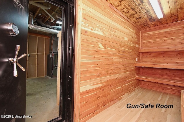 2004 Kepley Rd, Georgetown, IN 47122 - relaxing sauna featuring wood walls and wooden ceiling
