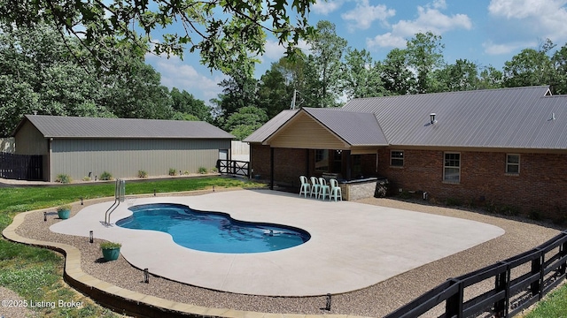 2004 Kepley Rd, Georgetown, IN 47122 - view of pool with a patio