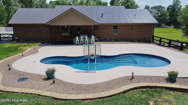 2004 Kepley Rd, Georgetown, IN 47122 - outdoor pool with a patio