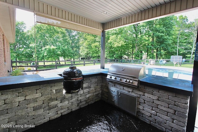2004 Kepley Rd, Georgetown, IN 47122 - view of patio with view of wooded area