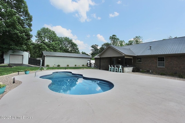 2004 Kepley Rd, Georgetown, IN 47122 - view of swimming pool featuring a patio