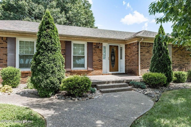 766 Pottershop Rd, Bardstown, KY 40004 - ranch-style house featuring brick siding and roof with shingles
