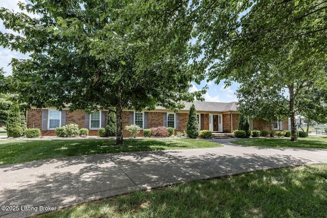 766 Pottershop Rd, Bardstown, KY 40004 - view of front of home with a front yard and brick siding