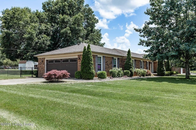766 Pottershop Rd, Bardstown, KY 40004 - ranch-style home with driveway, brick siding, and a garage