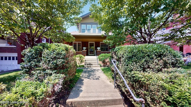 1344 S Brook St, Louisville, KY 40208 - view of property hidden behind natural elements with brick siding